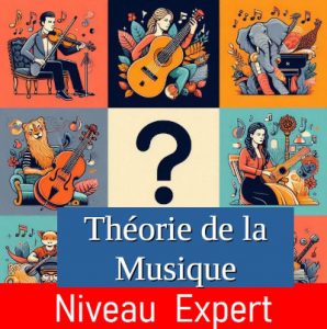 mage pour illustrer un quiz expert sur la théorie de la musique